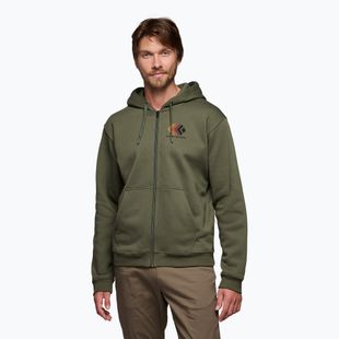 Pánská mikina Black Diamond Faded Full Zip Hoody tundra