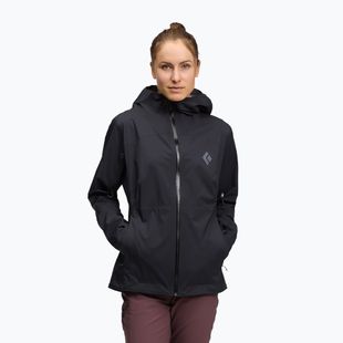 Dámská bunda do deště  Black Diamond Fineline Stretch black