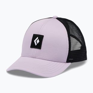 Kšiltovka Black Diamond Trucker soft lilac/black/black icon patch