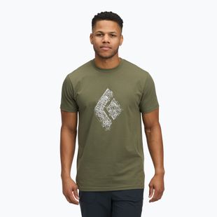 Pánské tričko Black Diamond Engineered Diamond SS Tee tundra t-shirt