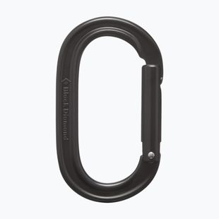 Lezecká karabina Black Dimaond Oval Keylock black