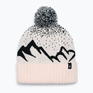 Čepice Black Diamond Tom Pom off white/black