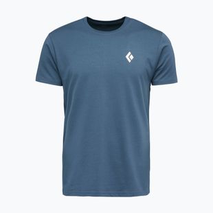 Pánské tričko Black Diamond Backcountry Stamps midnight blue