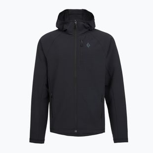Pánská mikina Black Diamond Coefficient Storm Full Zip Hoody black