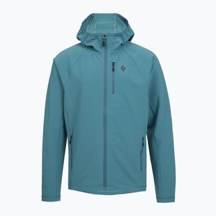 Pánská mikina Black Diamond Coefficient Storm Full Zip Hoody creek blue
