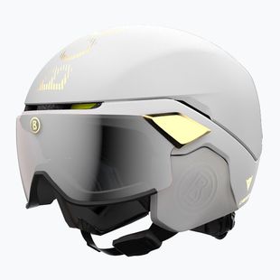 Lyžařská helma BOGNER St.Moritz MIPS mono matt white gold