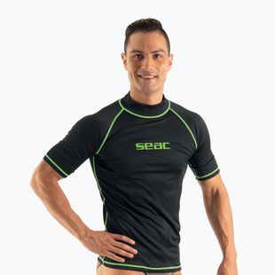 Pánské plavecké tričko SEAC T-Sun black