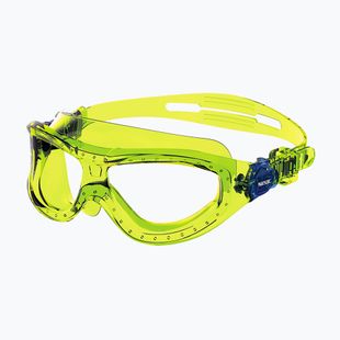 Dětská plavecká maska SEAC Matt matt lime/clear
