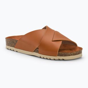 Dámské pantofle Scholl Vivian Synleavb cognac