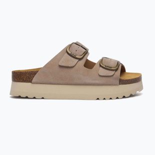 Dámské nazouváky Scholl Lucie Suede dark beige 