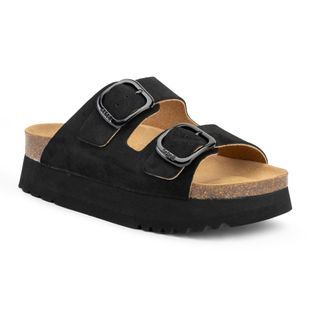 Dámské nazouváky Scholl Lucie Suede black
