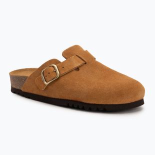 Dámské nazouváky Scholl Fae Suede cognac