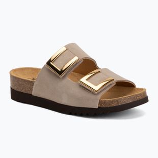 Dámské pantofle Scholl Montery 2 Straps Ad Med béžové