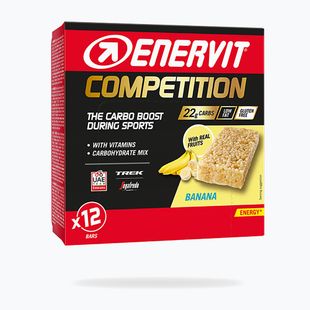 Sada energetických tyčinek Enervit Competition 12 pcs x 30 g banana