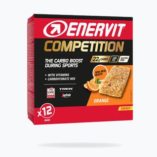 Sada energetických tyčinek Enervit Competition 12 pcs x 30 g orange