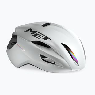 Cyklistická helma MET Manta MIPS white holographic glossy