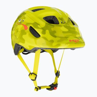 Dětská cyklistická helma  MET Hooray lime chameleon glossy