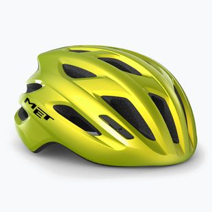 Cyklistická helma MET Idolo Mips lime yellow metallic glossy