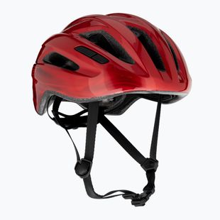 Cyklistická helma MET Idolo red metallic glossy