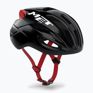 Cyklistická helma MET Rivale II Mips black/red glossy