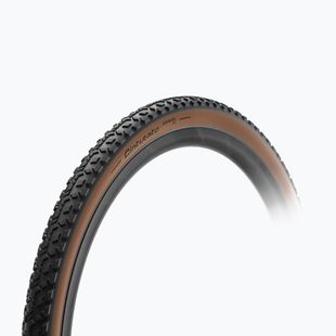 Cyklistický plášť Pirelli Cinturato Gravel Mixed TLR Classic 700 x 40C black/brown