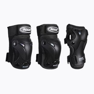 Chrániče Roces Ventilated 3 Pack Protectors 001 black 301352