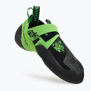 Pánské lezecké boty La Sportiva Skwama Vegan black/flash green