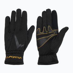 Trekingové rukavice La Sportiva Stretch black/yellow