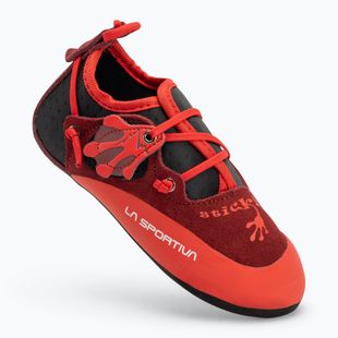 Dětské lezecké boty La Sportiva Stickit chili/ poppy