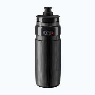 Cyklistická láhev Elite FLY Tex 750 ml black/grey logo