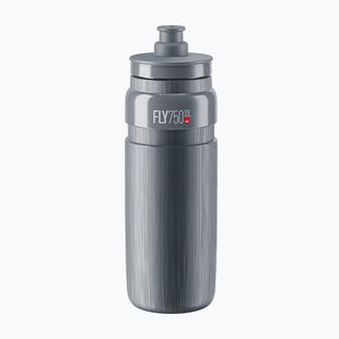 Cyklistická láhev Elite FLY Tex 750 ml grey/grey logo