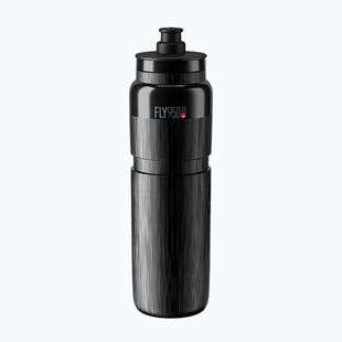 Cyklistická láhev Elite FLY Tex 950 ml black/grey logo