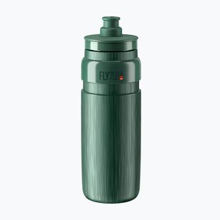 Cyklistická láhev Elite FLY Tex 750 ml dark green/grey logo