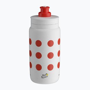 Cyklistická láhev Elite FLY Teams Tour De France 2024 550 ml red polka dot