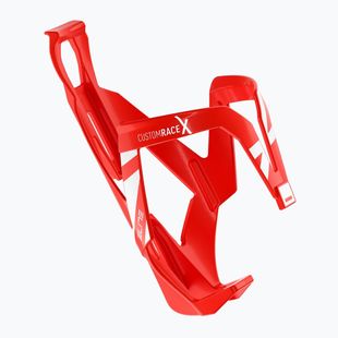 Košík na láhev na kolo Elite Custom Race X red/glossy white