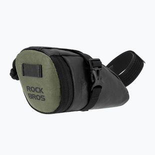 Podsedlová brašna na kolo Rockbros 30130092001 Ecological Saddle Bag WP Compact black/green