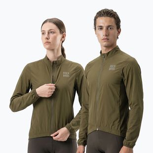Cyklistická bunda Rockbros YPW071 brown