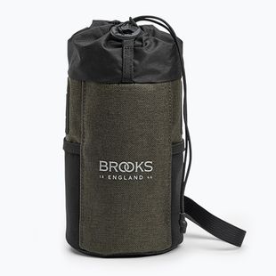 Brašna na řídítka Brooks England Scape Feed Pouch 1 l mud green