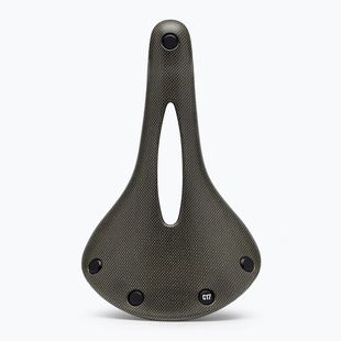 Cyklistické sedlo Brooks England C17 Carved mud green