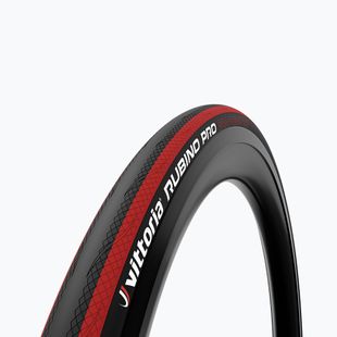 Vittoria Rubino Pro G2.0 700x25C zatahovací černá/červená 11A.00.137
