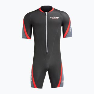 Pánská plavecká neoprenová kombinéza Cressi Playa Shorty 2.5 mm black/red