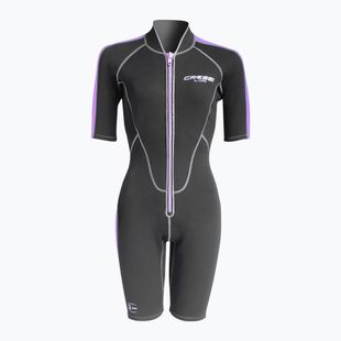 Dámský neopren Cressi Lido Shorty 2 mm black/lilac