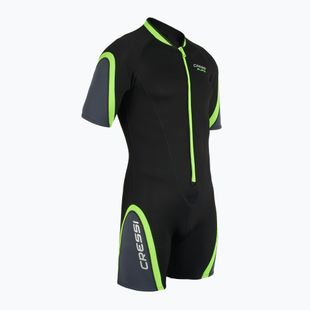 Pánský plavecký neopren Cressi Playa Shorty 2.5 mm black/lime