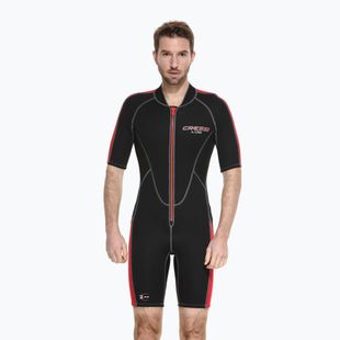 Pánský neopren Cressi Lido Shorty 2 mm black/red