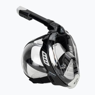 Celoobličejová šnorchlovací maska Cressi Bali Full Face black/grey