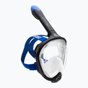 Celoobličejová šnorchlovací maska Cressi Java Full Face black/blue
