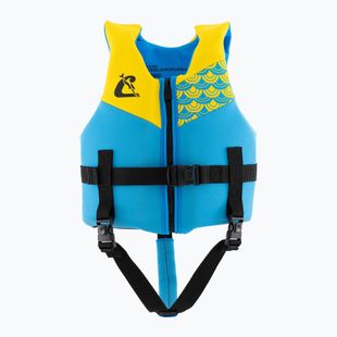 Dětská plavecká vesta Cressi Froggy azure/yellow