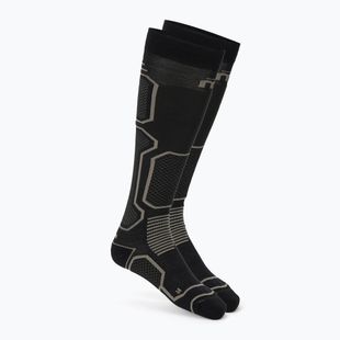 Lyžařské ponožky Mico Medium Weight Warm Control Ski black grey