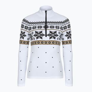 Dámská termo mikina  Newland Isalind Half Zip white/black