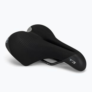 Sedlo na kolo  Selle Italia Sportouring T 3 Flow, Fec Alloy Rail, Soft-Tek, Light Gel black